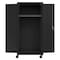 Sandusky Lee Solid Door Storage Cabinet, 36 in W, 78 in H, 24 in D, Black TAWR362472-09 - alternate 6