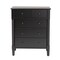 Baxton Studio Braith Farmhouse Black Spindle Wood 5-Drawer Chest 258-14246-ZORO - alternate 6