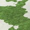 Homeroots 8' Green And Ivory Round Abstract Washable Indoor Outdoor Area Rug 614529 - alternate 5