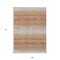 Homeroots 9' X 12' Copper And Beige Abstract Washable Indoor Outdoor Area Rug 599950 - alternate 5