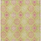 Homeroots 9' X 12' Lime Green Pink And Ivory Floral Medallion Washable Indoor Outdoor Area Rug 614603 - alternate 4