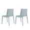 Lagoon Milos Resin Stackable Side Chair with Slatted Back, 2PK 7203B9-BSLGS - alternate 1