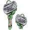 Lucky Line Key Blank Painted B141K - alternate 2