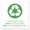 Pendaflex Earthwise 100% Recycled Manila File Folder, 1/3-Cut Tabs: Assorted, Letter, 0.75" Expansion, 100PK 1006989 - alternate 5