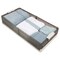 Home-Complete Under Bed Collapsible Storage with Wheels Underbed Storage with 2-Sided Lid & 6 Rollers ST-CLPBN-UND - alternate 6
