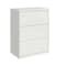 Hirsh 30 in W 3 Drawer Lateral File Cabinet, White, A4/Legal/Letter 23697 - alternate 1