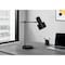 Monarch Specialties Lighting, 21 in.H, Table Lamp, Usb Port, Black Metal, Black Shade, Modern I 9647 - alternate 1