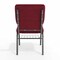Flash Furniture Red Fabric Church Chair, PK4 4-FD-CH02185-SV-RED-BAS-GG - alternate 8