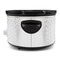 Brentwood Industries Scallop Pattern 4.5 Quart Slow Cooker in Stainless Steel SC-140S - alternate 4