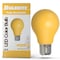 Bulbrite 25-Watt Equivalent Ceramic Yellow Color A19 Weatherproof Outdoor E26 Medium BaseLED Light Bulb, 10PK 862314 - alternate 8