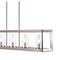Jonathan Y Anna 38.5" Linear 5-light Metal/Glass LED Pendant, Nickel JYL7414B - alternate 9