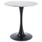 Leisuremod Bristol Round MDF Dining Table - Pedestal Base Kitchen Table, Modern Style BTBL-B40MWT - alternate 8