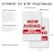 Signmission Beauty Consultants, Vinyl Decals Only 24 Inch x 36 Inch, Vinyl Decal, 2PK DSB-2436-2PACK-BEAUTY CONSULTANTS - alternate 2