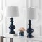 Jonathan Y Genie 28.5" Glass LED Table Lamp, Navy, 2PK JYL1061E-SET2 - alternate 10