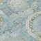 Homeroots 8' Blue And Gold Round Medallion Washable Indoor Outdoor Area Rug 616564 - alternate 7