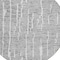 Homeroots 8' Gray And Ivory Round Abstract Washable Indoor Outdoor Area Rug 588512 - alternate 7