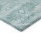 Homeroots 9' X 12' Aqua Turquoise And Ivory Southwestern Washable Indoor Outdoor Area Rug 588688 - alternate 4
