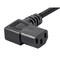 Monoprice Right Angle Power Cord - NEMA 5-15P to Right Angle IEC 60320 C13_ 18AW 7675 - alternate 2