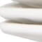 Homeroots White Six Piece Rectangle Pebbled Porcelain Service For Six Dinner Plate Set 483520 - alternate 4