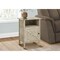 Monarch Specialties Accent Table, Side Table, End, Living Room, Small, Storage, Cream Stone Laminate, Transitional I 3813 - alternate 4