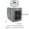 Dakota 283 CRaTE - Canine Rough and Tough Economy Kennel - X-Large - Olive D2-CRATE-XL-OLI - alternate 6