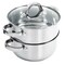 Oster Hali 3-Piece Stainless Steel Steamer Set With Lid 108132.03 - alternate 1