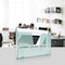 Acrimet Pocket File Holder Horizontal Brochure Display (Wall or Countertop, Letter, Clear Green) 862.3 - alternate 5