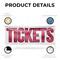 Signmission Tickets, 36 Inch x 96 Inch, Vinyl Banner B-96-30889 - alternate 2