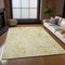 Homeroots 10' X 14' Gold Wheat And Ivory Floral Washable Indoor Outdoor Area Rug 583111 - alternate 5