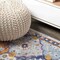 Jonathan Y Kirman Bohemian Medallion Light Gray/Blue/Orange 2 ft. x 8 ft. Runner Rug MDP214A-28 - alternate 5
