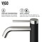 Vigo Lexington Single Handle Single-Hole Bathroom Vessel Faucet in Brushed Nickel VG03028BN - alternate 2