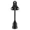 National Hardware Zinc Matte Black Kick-Down Door Holder Mounts to door 1.63 in. N830-572 - alternate 5