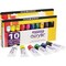 Daler-Rowney Graduate Acrylic Paint Selection Set, Assorted Colors, 38ml, 10-Piece Set D123900010-3 - alternate 6