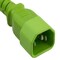 Sanoxy 10ft 14 AWG 15A 250V Power Cord IEC320 C14 to IEC320 C15, Green SNX-CBL-LDR-PW133-4210 - alternate 1