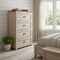 Homeroots 37" Cream Solid Wood Four Drawer Chest 524588 - alternate 6