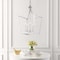 Jonathan Y Camden 16" 5-Light Iron Classic Midcentury Pendant Lantern, Chrome JYL7562B - alternate 8