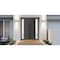Vdomdoors Front Exterior Prehung Metal-Plastic Door Frosted Glass / MANUX 8112 Antracite / Office Commercial MANUX8112EXD-ANT-W14+32+14-H80-RH-I - alternate 1