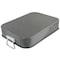 Gibson Greystone 2 Piece Carbon Steel 16.25in. Turkey Roaster Set in Speckled Grey 82665.02R - alternate 6