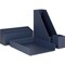 U Brands 4-Piece Desk Organization Set, Desktop, Paper Wrapped, Navy, Chipboard, Paper 3631U00-02 - alternate 2
