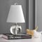 Jonathan Y Goddard 16" Crystal Ball/Metal LED Table Lamp, Clear JYL2079A - alternate 6