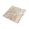 Apollo Tile 12x13 Bianco Carrara Marble Honed Floor and Wall Mosaic Tile 5.29 sqft/case, 5PK APLKB88H05HA - alternate 4