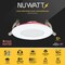 Nuwatt 3 Inch 2 Hour Fire Rated Recessed Light Slim Canless LED Wafer Lights-2700K-5000K, 550LM, 12PK NW-P-DL-3-8W-5CT-FR-WH-12P - alternate 8