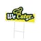 Signmission We Cater Die Cut Yard Sign & Stake outdoor plastic coroplast window, C-DC-1824-We Cater19 C-DC-1824-We Cater19 - alternate 1