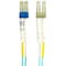 Belkin Cable, Fiber, Mini-Lc/Lc, 1M, Lo Multimode, Aqua, 10Gb, 50/125 (Lszh) F3F005-01M - alternate 2