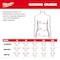 Milwaukee Tool Axis Heated Vest, Polyester, 2 to 8 hours Heating Time, 3 Heat Settings, Blue, XS F300E-21XS - alternate 11