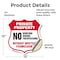 Signmission Private Property Shield Sign No Hunting, 12 Inch X 12 Inch, Vinyl Decal SHI-D-12-445 - alternate 4
