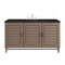 James Martin Vanities Portland 60" Single Vanity, Whitewashed Walnut, w/ 3 CM Phantome Eclos Top 620-V60S-WW-3PHT - alternate 1
