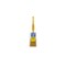 Wooster Paint Brush 1-1/2" W, 2-3/16" L China Bristle, Beaver Tail Handle, Amber Brown/Pearl Yellow 1123-1 1/2 - alternate 1