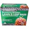 Steelcoat 39 Gal. Clear Lawn & Leaf Drawstring Trash Bag, 28-Count FG-P9921-57-P - alternate 1