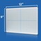 Flipside 9 x 12 Dry Erase XY Axis/Dry Erase, Two Sided, 48PK 11000-48 - alternate 4